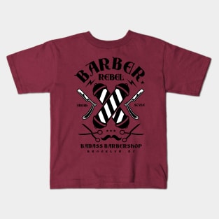 Barbershop Rebels Kids T-Shirt